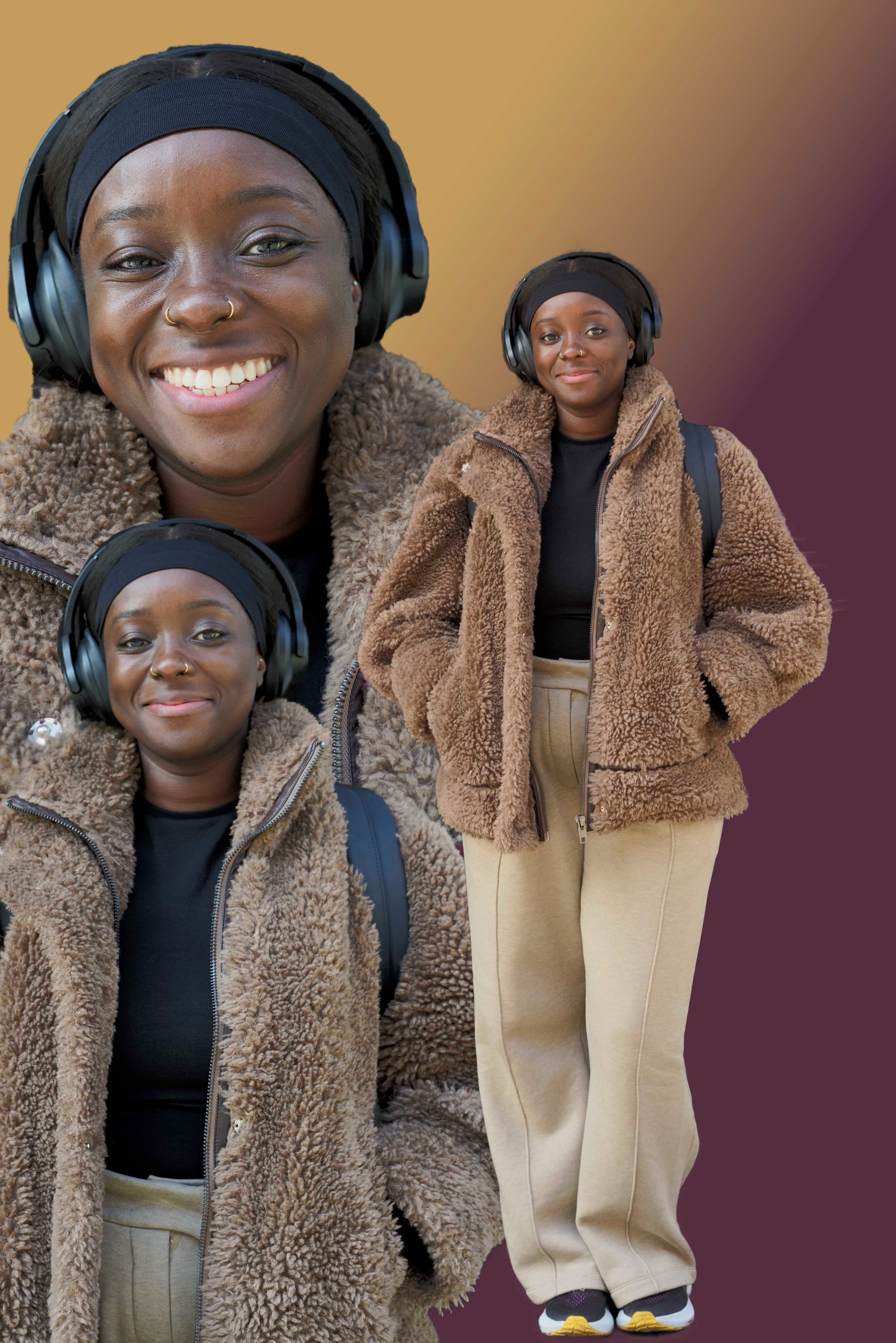 Portrait: Essence of Joy - An everyday street became a runway for real smiles.