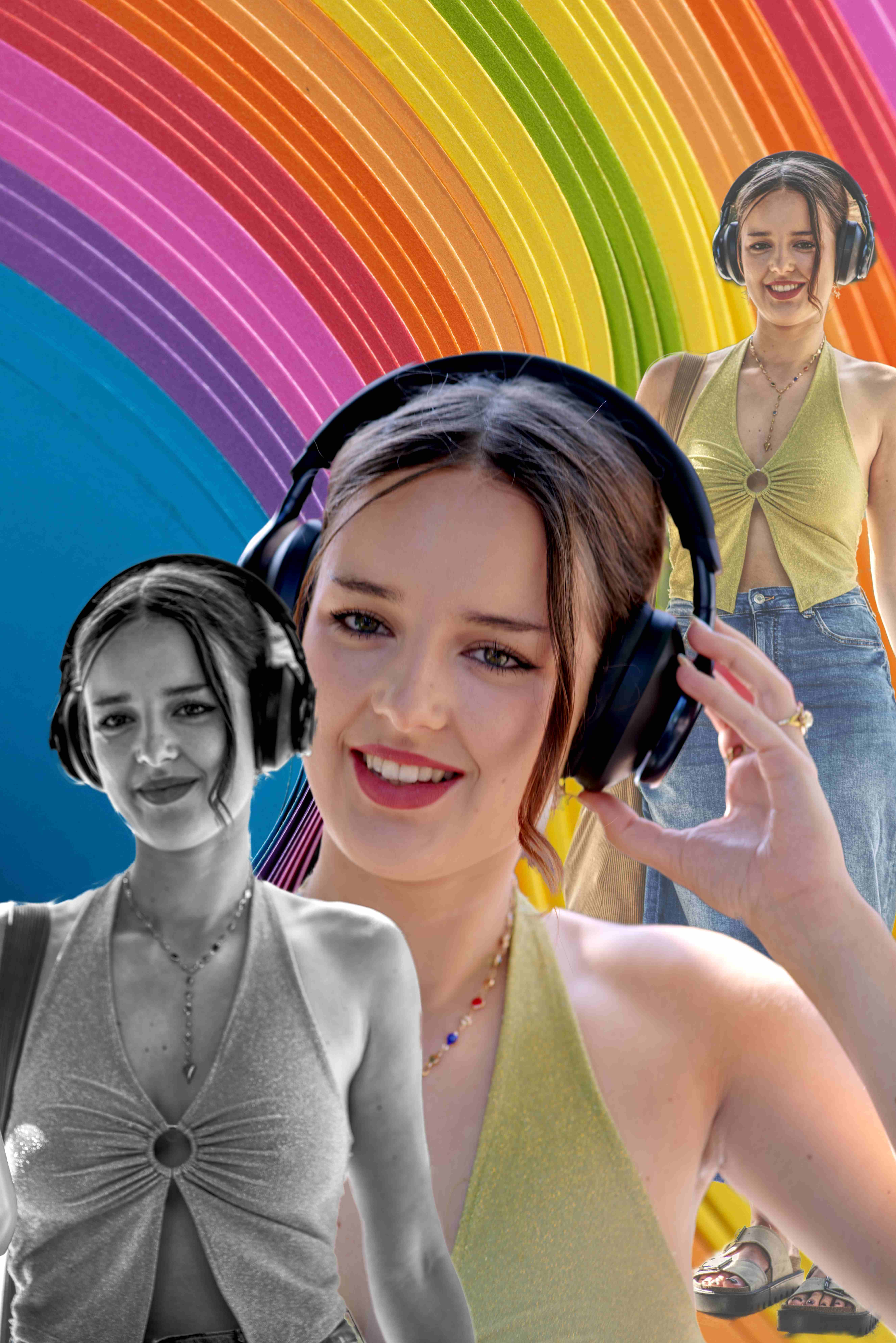 Portrait: Sound of Color - Energy, movement, music — captured mid-flow.